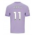 Maillot de foot Brighton Yankuba Minteh #11 Extérieur vêtements 2025-26 Manches Courtes